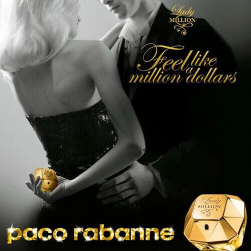Miniatura Paco Rabanne Lady Million EDP - Imagem 4
